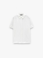 Camisa De Manga Corta crudo