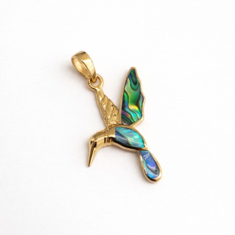 Dije Colibri - Plata y Baño de Oro Dije Colibri - Plata y Baño de Oro