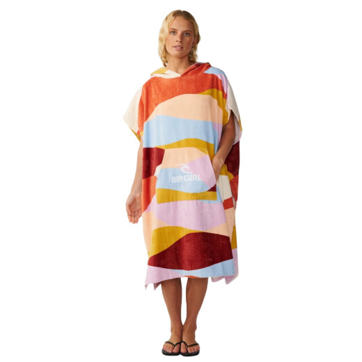 Poncho Playa Rip Curl Mixed Hooded - Multicolor Poncho Playa Rip Curl Mixed Hooded - Multicolor