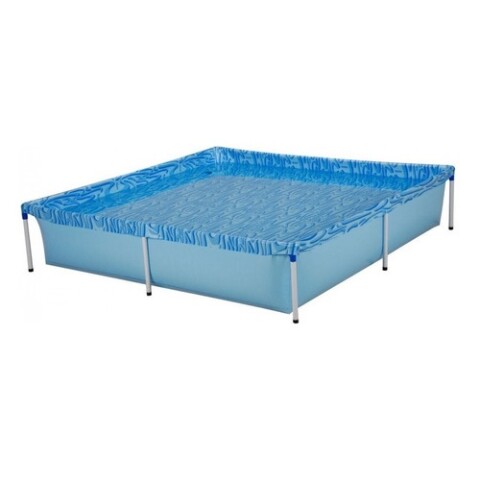 Pileta estructural cuadrada Mor 001003 con capacidad de 1500 litros 1.89x1.89 m Pileta Estructural Cuadrada Mor 001003 Con Capacidad De 1500 Litros 1.89x1.89 M