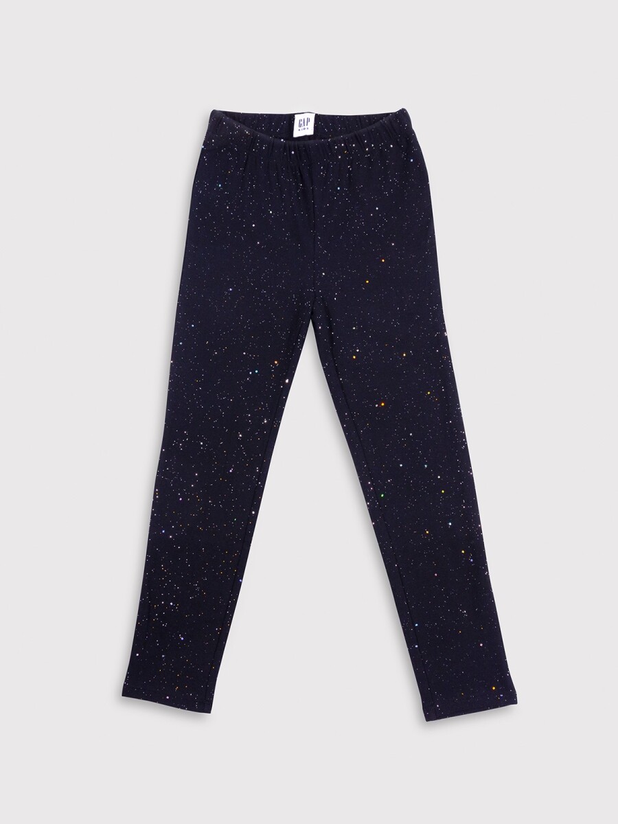 Calza Con Brillantina Niña - True Black V2 