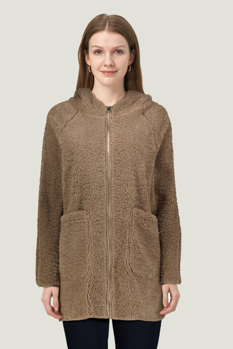 Campera Zarjub Taupe / Mink / Vison