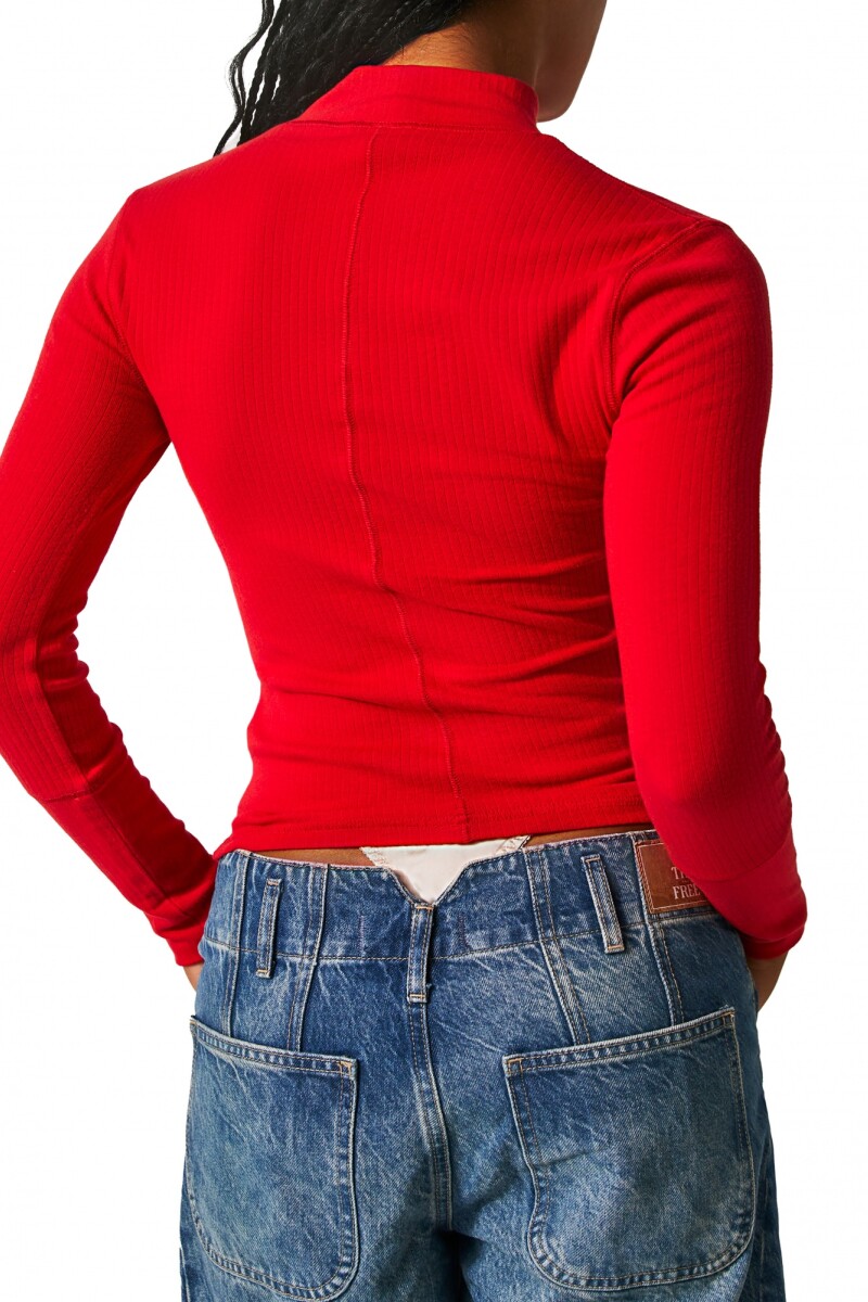 THE RICKIE TOP Rojo