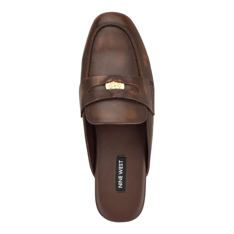 Mocasin Mule Evans Dark Brown 200