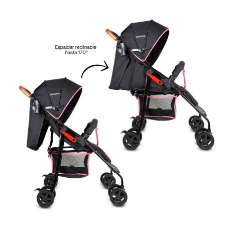 Coche Monaco Bebesit - Rosa Coche Monaco Bebesit - Rosa