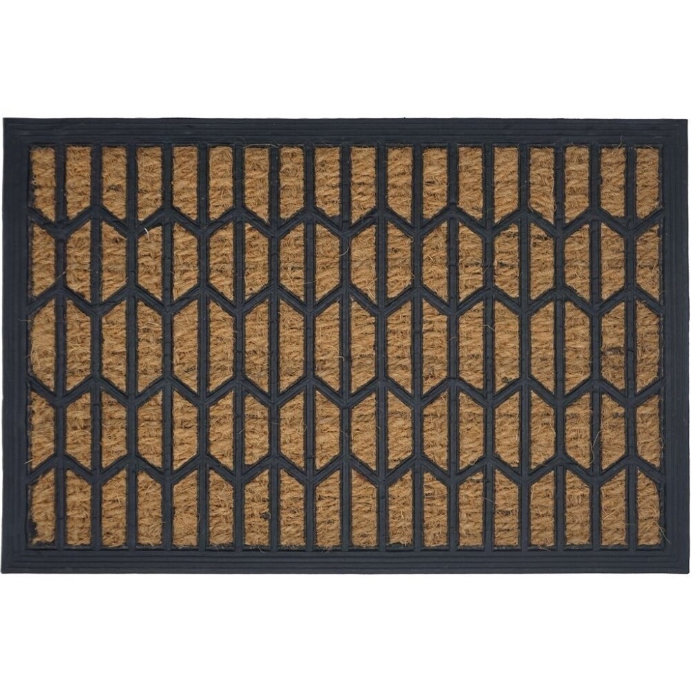 FELPUDO COCO/GOMA 40X60CM H.1CM ROMBOS FELPUDO COCO/GOMA 40X60CM H.1CM ROMBOS