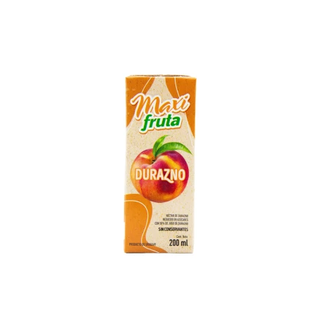 Jugo MAXI Fruta 200ml PONTEVEDRA Durazno
