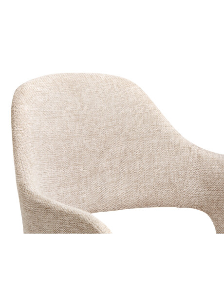Silla escritorio REERSLEV tela arena/blanco Silla escritorio REERSLEV tela arena/blanco