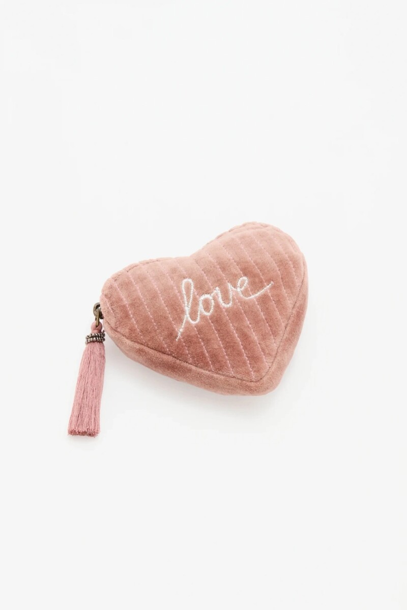 Bolso Heart Velvet 