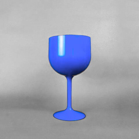 Copa De Plástico Azul