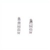 Caravanas Aros de zirconias -Plata 925-Piedra Zirconia-Ca3086 conpiedra