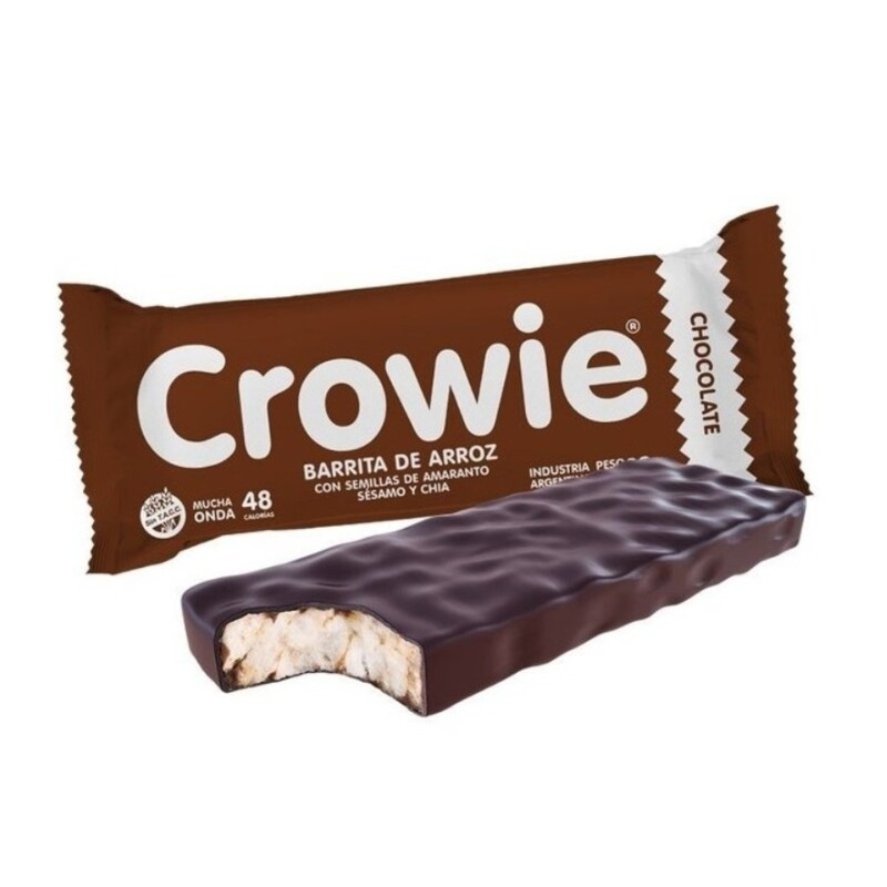 Barrita Arroz Crowie Chocolate 12 Grs. Barrita Arroz Crowie Chocolate 12 Grs.