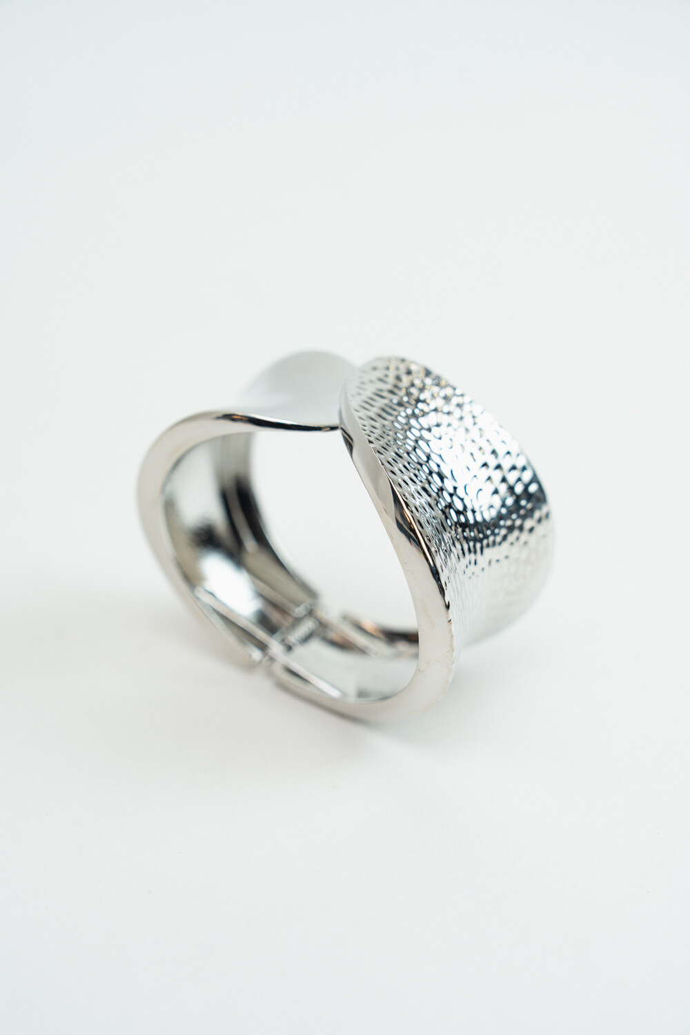 Brazalete Linen Plateado