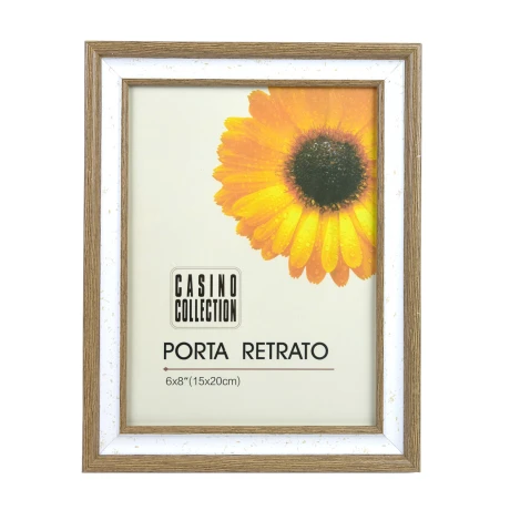 PORTARRETRATO MADERA MARCO INTERNO BCO 24.5X19.5X1.5CM P/FOTO 15X20CM PORTARRETRATO MADERA MARCO INTERNO BCO 24.5X19.5X1.5CM P/FOTO 15X20CM