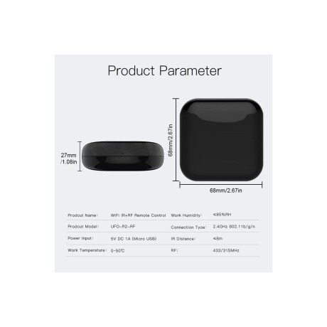Control Smart Ir+rf+wifi Control por Voz 001