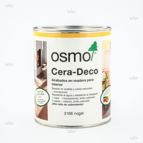 OSMO 3166 CERA-DECO NOGAL TRANSP. 0.75 LT. OSMO 3166 CERA-DECO NOGAL TRANSP. 0.75 LT.