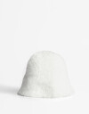 Sombreros invierno Piluso Crudo De Pelo Corto - Blanco Crudo