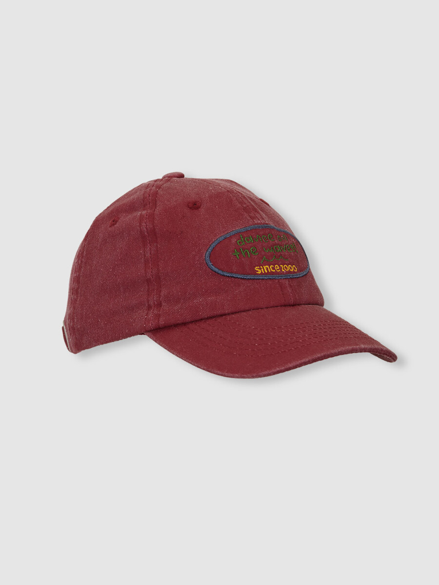 Gorra Parche Skate Berenjena