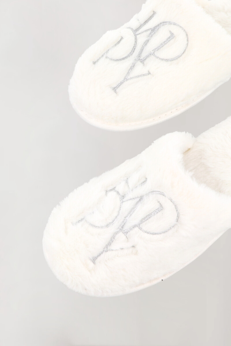 Pantufla happy Beige