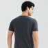 CAMISETA MM MASC PRETO MESCLA