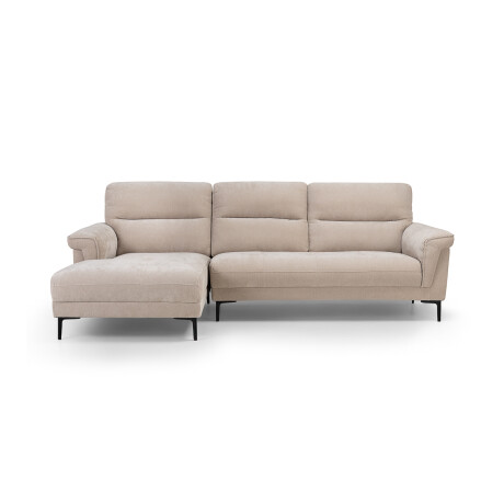 Rinconera Avalon - Tela Microfibra - Chaise Izquierdo 6686-4 Beige