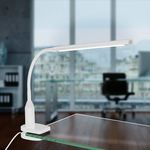 Lámpara c/pinza LED blanco 4,2W 4000K dimer LAROA EG2077