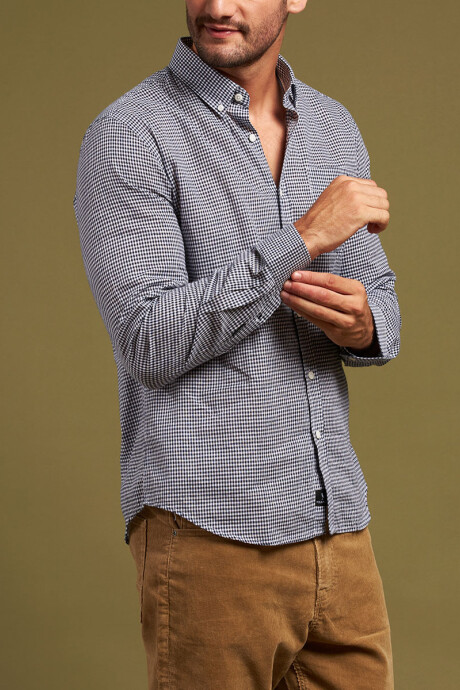 CAMISA TESTU POLANCO Azul Oscuro