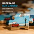 Puzzle de Madera Top Bright Ciudad 100 Piezas con Base CELESTE