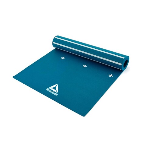 Colchoneta Yoga Mat 4mm Negra Reebok Verde Agua