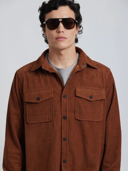 CAMISA DIXIE KELLAN MARRON