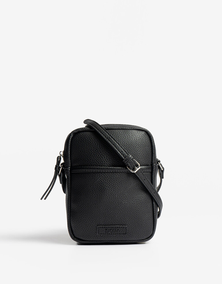 Complemento Marroquinería Basicos Pouch Con Bolsillo - Negro