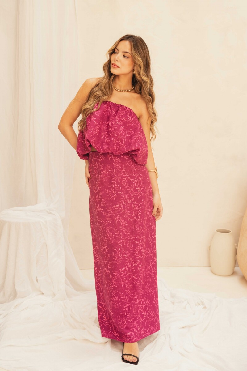 FALDA CARLOTTA CRIMSOM WORN BOTANICA FALDA CARLOTTA CRIMSOM WORN BOTANICA