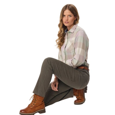 PANTALON CARGO VERDE