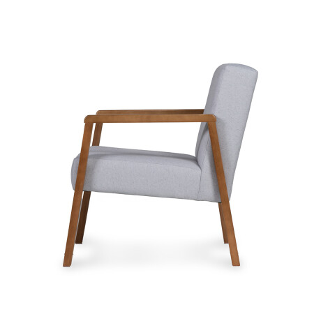 Butaca Slim - Tela Rústica 291-G2 (Ceniza)