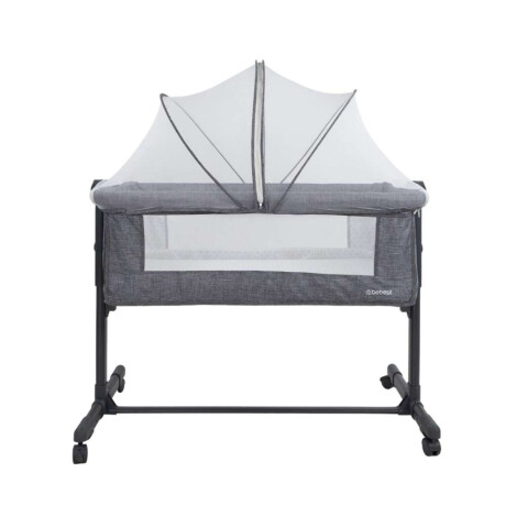 Cuna Colecho Con Mosquitero Myside Bebesit Gris
