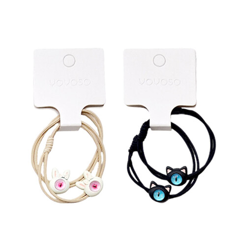 Colitas para el cabello ojo de gato 2pcs Colitas Para El Cabello Ojo De Gato 2pcs