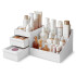 Organizador de Maquillaje IMBACK IBK-HMJ059 | 2 Cajones + Compartimentos | Multifunción para Cosméticos, Joyas y Oficina Organizador de Maquillaje IMBACK IBK-HMJ059 | 2 Cajones + Compartimentos | Multifunción para Cosméticos, Joyas y Oficina