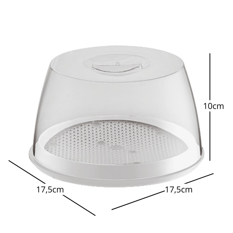 Recipiente para queso BLANCO