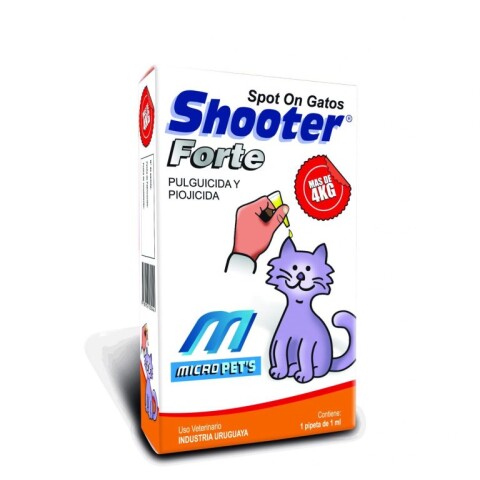 SHOOTER FORTE GATOS +4 KG Shooter Forte Gatos +4 Kg