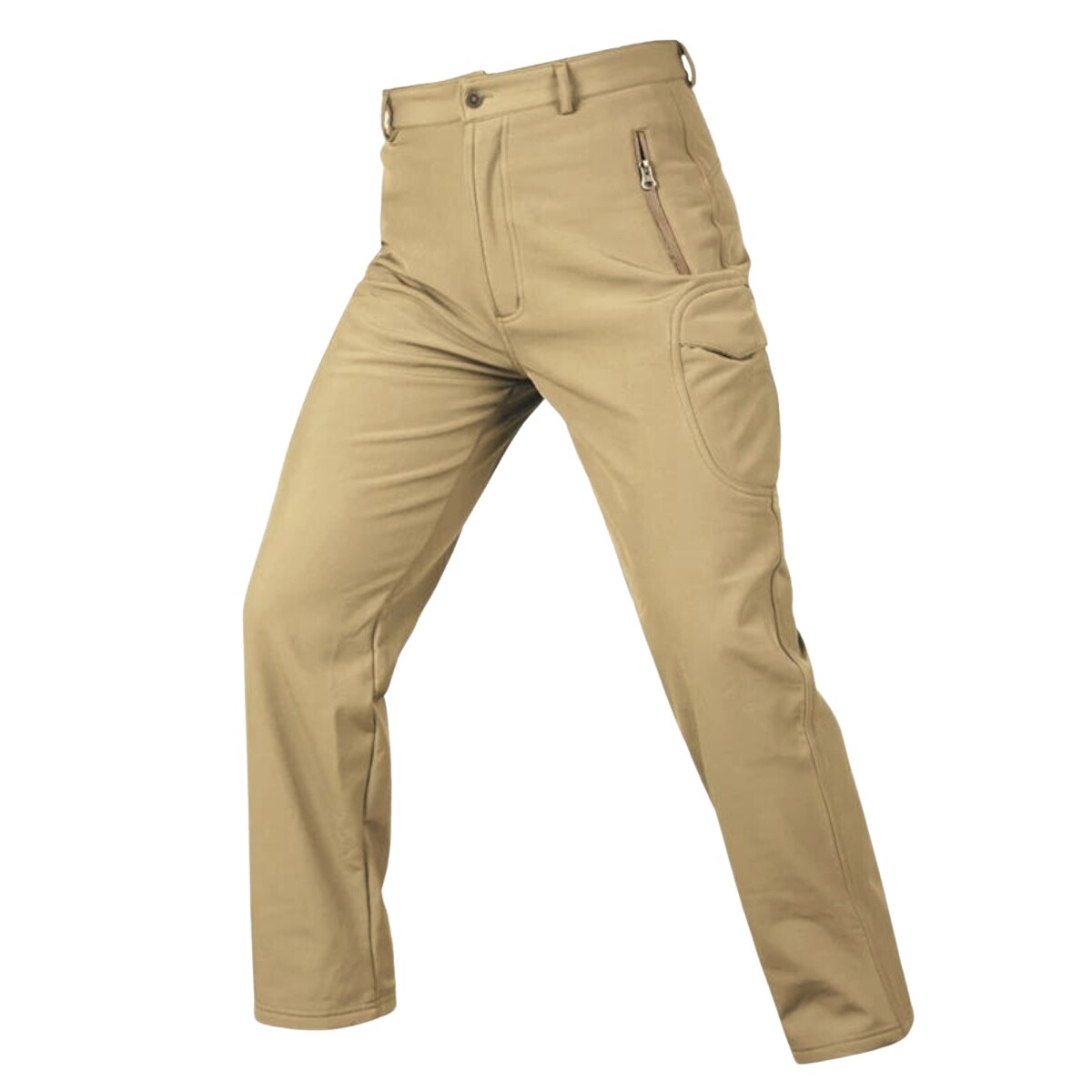 Pantalón táctico en neopreno Piel de Tiburón - Unisex - Caqui 