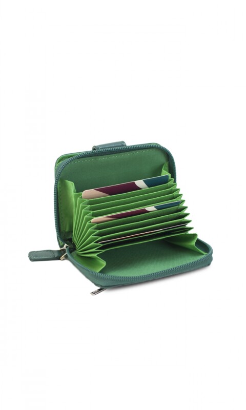 BILLETERA PALOMA VERDE INGLÉS