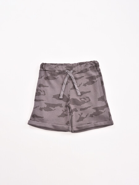 SHORT FAUSTO GRIS