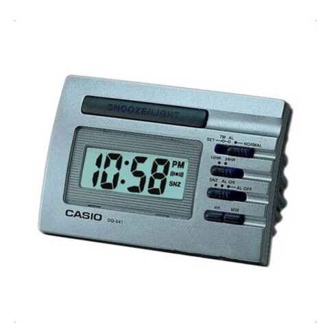 Reloj Despertador Casio DQ541D-8RDF color gris Reloj Despertador Casio Dq541d-8rdf Color Gris
