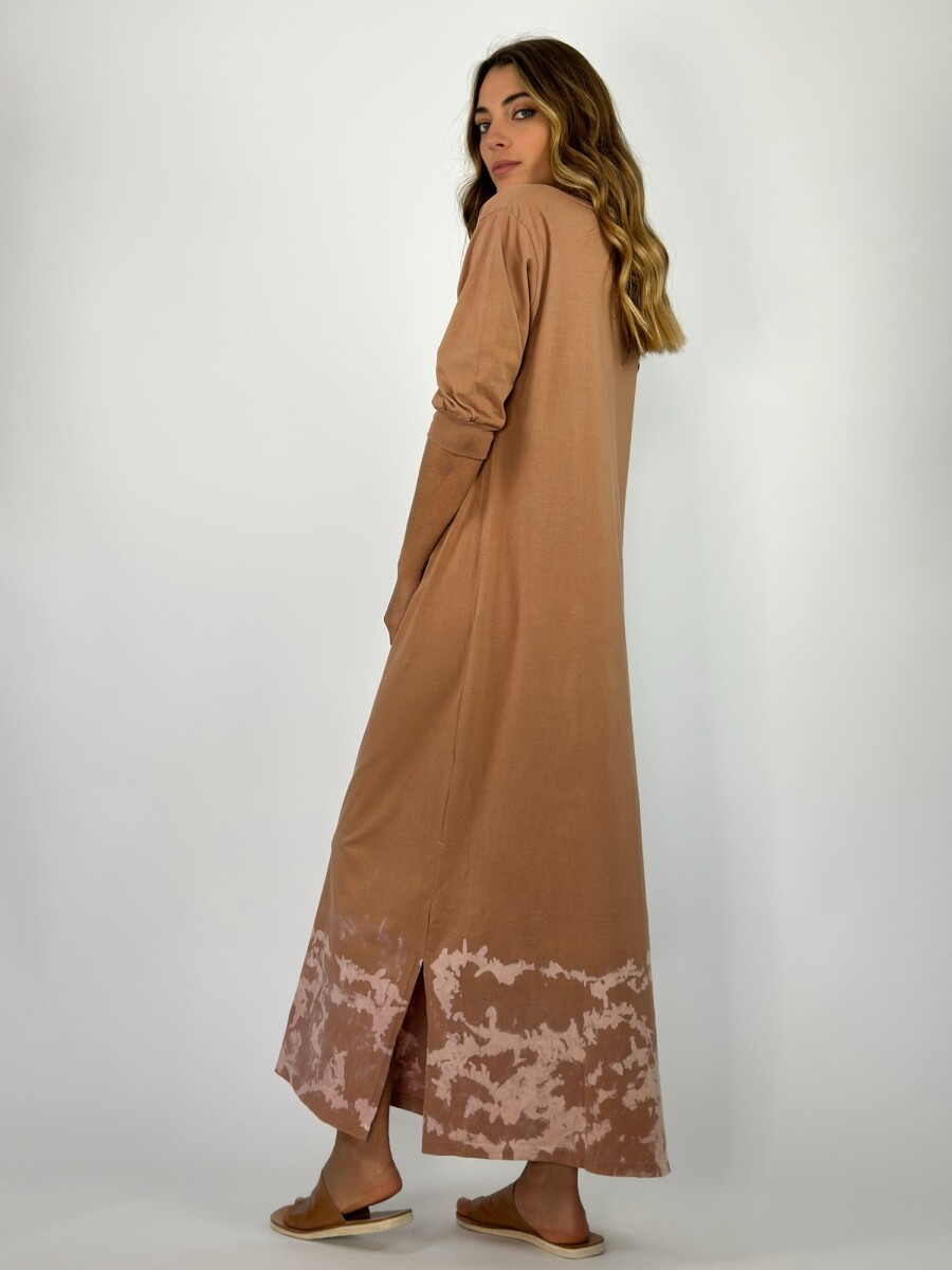 VESTIDO TEQUILA - CAMEL 