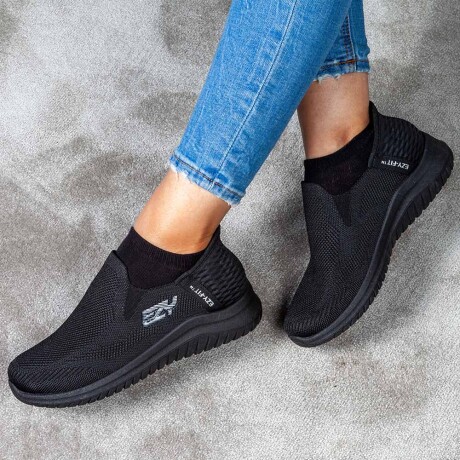 Zapatillas de calzado fácil - Ezy Fit Oscuro
