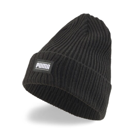 Gorro Puma Ribbed Clas.Cuff Beanie Negro S/C