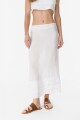 Falda Layers Blanco