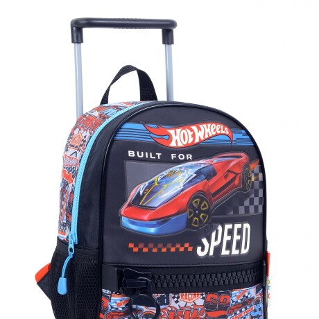 MOCHILA HOTWHEELS 12" CARRO CELESTE