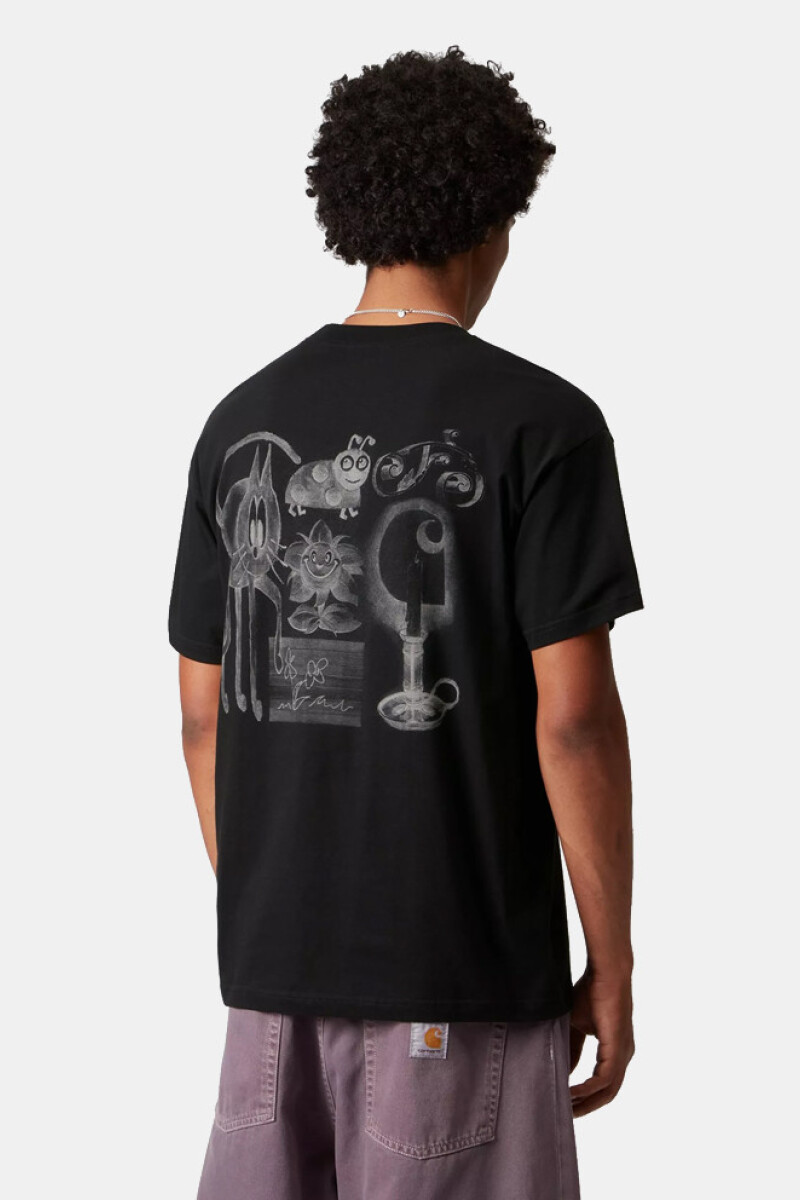 S/S Okniceok 01 T-Shirt Negro