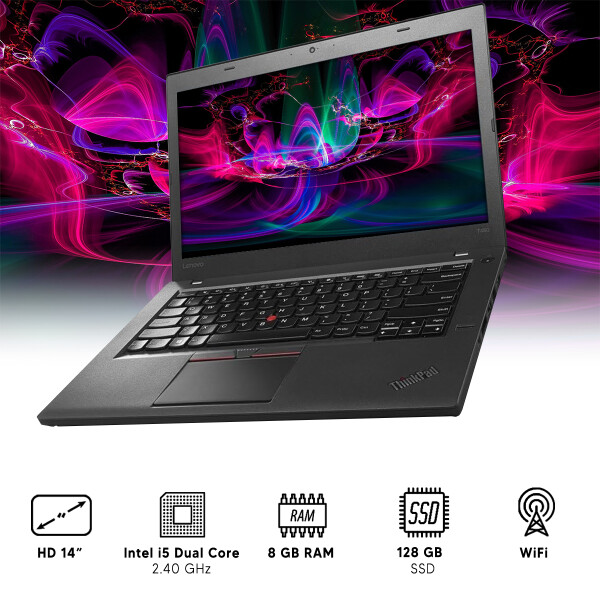 Notebook Lenovo Thinkpad T460 I5/ 8 Gb Ram/ 128 Gb Ssd NOTEBOOK RFPL LENOVO T460 I5/8/256/14